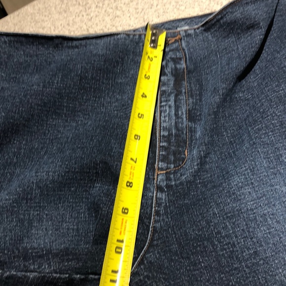 A. M. I. JEANS SIZE 14 HIPPIE HOBO STRETCH NEW! - Picture 7 of 8